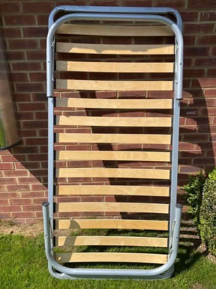 Photo of free Folding single metal bed frame (Southmoor OX13) #1