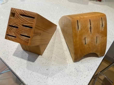 Photo of free Wooden knife blocks (Melbourne CM1) #1
