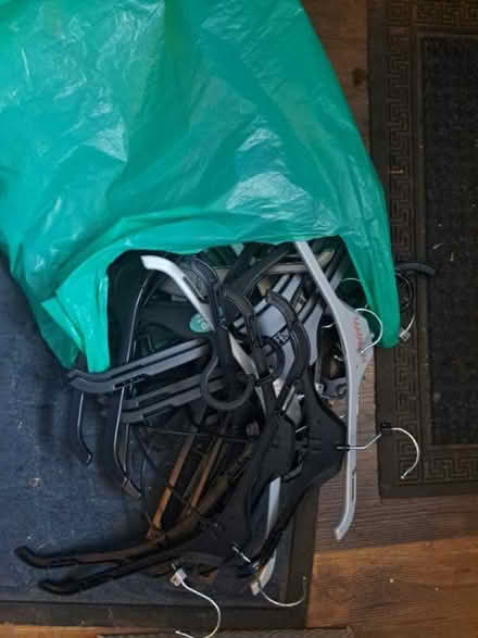 Photo of free Selection of kids plastic hangers (Churchgate EN8) #2
