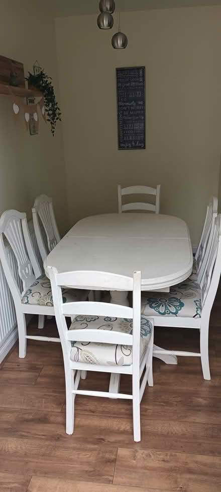 Photo of free Dining table and 6 chairs (Maltby Rotherham) #4