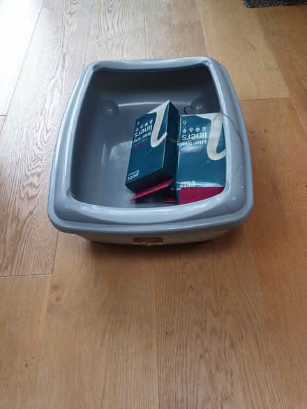 Photo of free Cat litter tray and liners (RH1 Redhill, Surrey) #1
