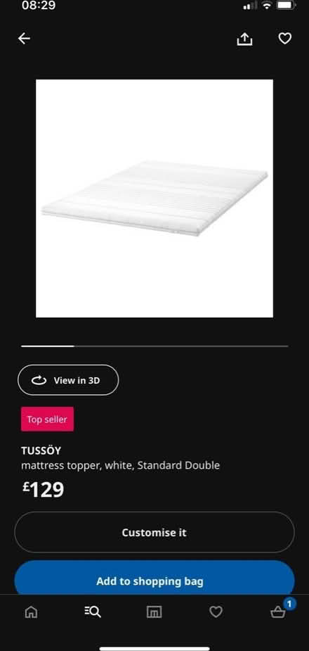 Photo of free Mattress topper from IKEA (SE6) #2