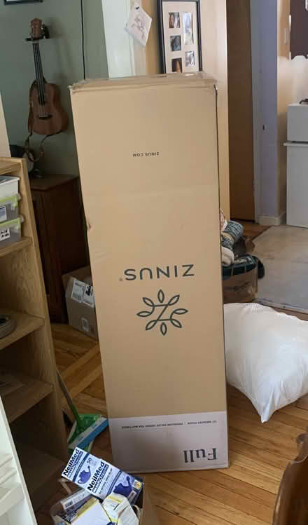Photo of free Big Sturdy box 56”x17x17 (Downtown Iithaca) #1