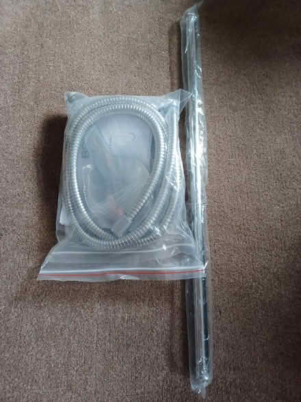 Photo of free Shower head, pole holder fittings (Holmeslack, PR1) #1