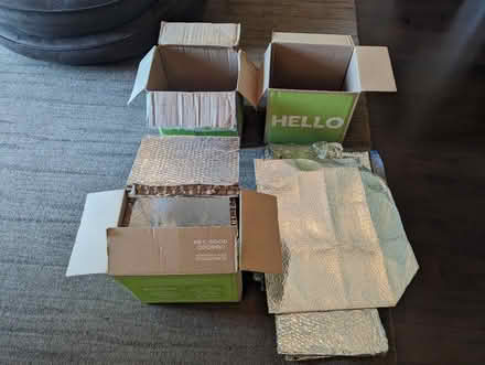 Photo of free Boxes and paper bags (Off route 62) #2