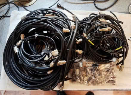 Photo of free Box of coax cables and connectors (Hermitage RG18) #1