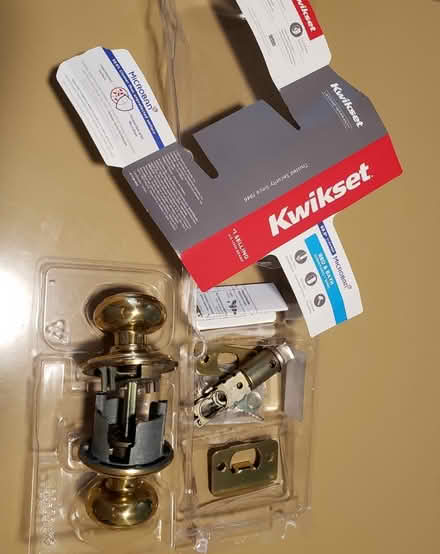 Photo of free Doorknob set (Schaumburg & Barrington Rds) #1