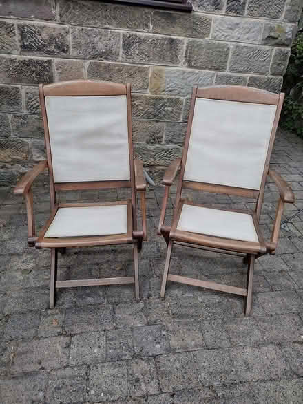 Photo of free Garden chairs (Matlock, Far Green) #1