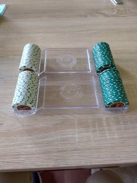 Photo of free 2 X sets of Poker chips (Killiney) #2