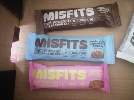 Photo of free Misfits Choc Protein Bars ×3 Vg GF (Cutteslowe, OX2) #4
