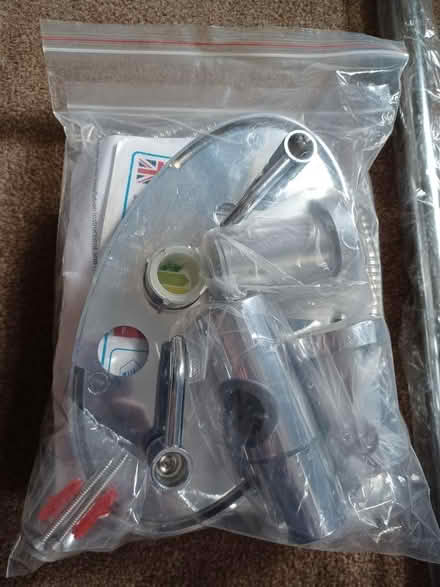 Photo of free Shower head, pole holder fittings (Holmeslack, PR1) #2
