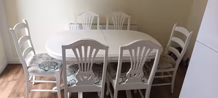 Photo of free Dining table and 6 chairs (Maltby Rotherham) #3