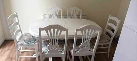 Photo of free Dining table and 6 chairs (Maltby Rotherham) #3