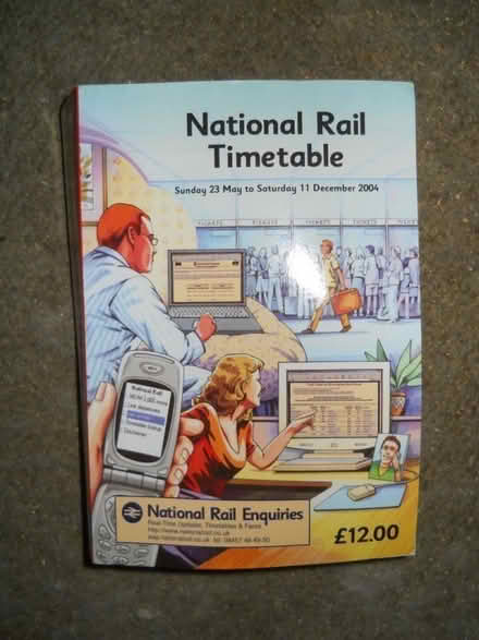 Photo of free National Rail timetable 2004 (Aintree L30) #1