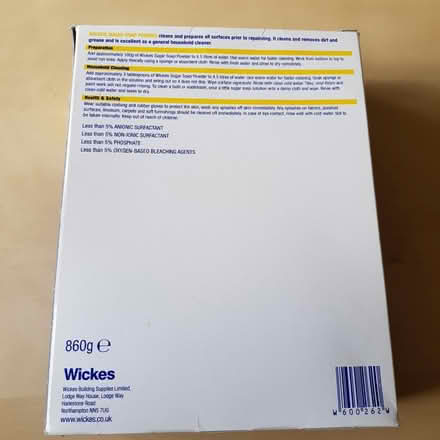 Photo of free Opened Box of Sugar Soap (Handforth SK9) #2