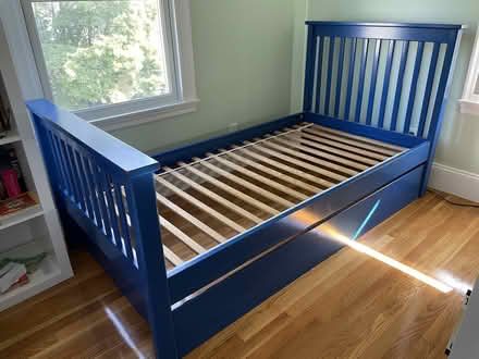 Photo of free Twin Trundle Bed from Pottery Barn (East Side Melrose) #1