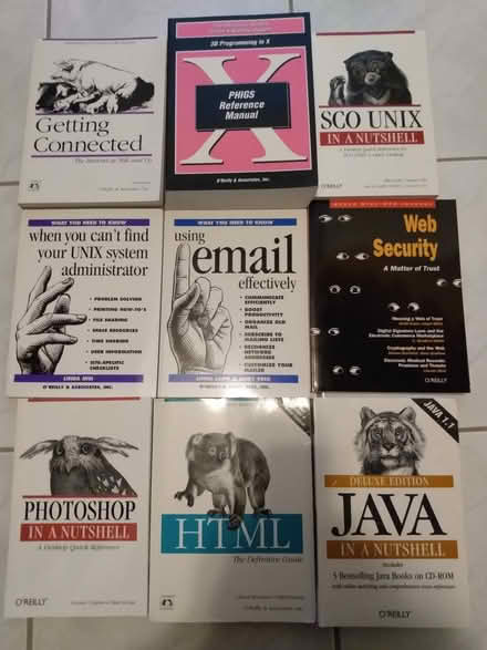 Photo of free O'Reilly Books (Churchill Meadows) #2