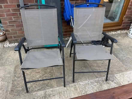 Photo of free Foldable garden chairs (OX14) #1
