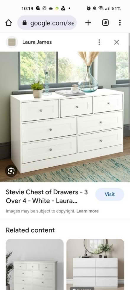 Photo of Chest of drawers (Stratford) #1