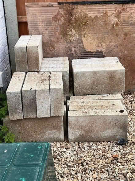 Photo of free Frees to anyone concrete blocks 30 (Quinton) #1