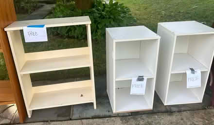 Photo of free Various Storage Shelves (Bethesda) #3