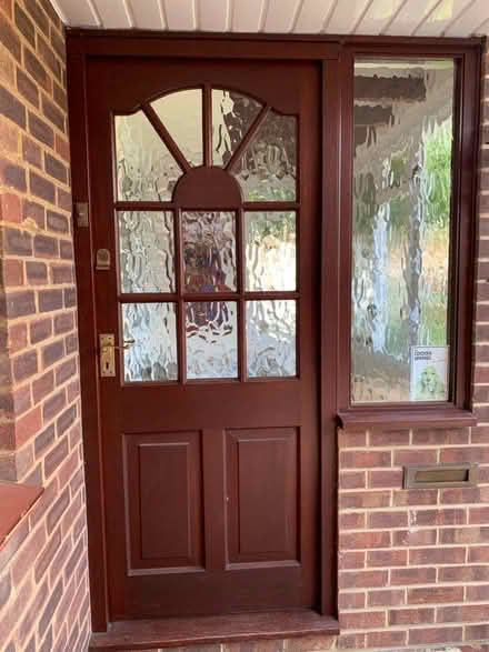Photo of free Wooden front door etc (Loose, Maidstone) #1