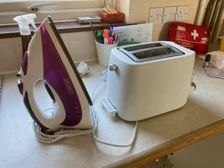 Photo of free Iron and toaster (Crowborough Warren TN6) #1