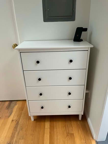 Photo of free Small-scale white dresser (Carkeek) #2
