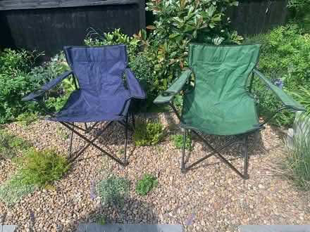 Photo of free 2 Folding camping chairs (Idle Bradford) #1