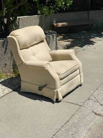 Photo of free LazyBoy recliner (Near Marketplace on W. Covell) #3