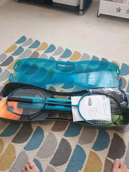 Photo of free Badminton set with pop-up net (RH1 Redhill, Surrey) #1