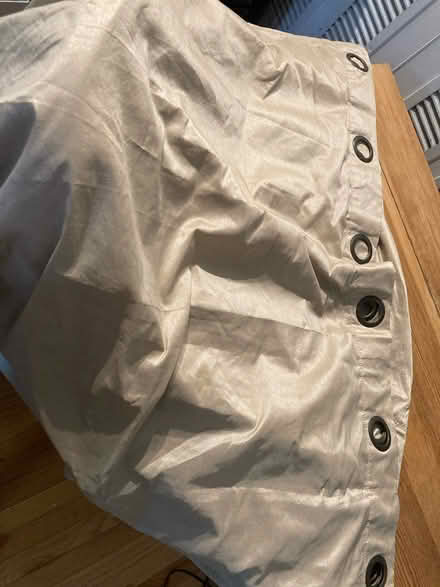 Photo of free Tan curtains (Columbia Heights) #1
