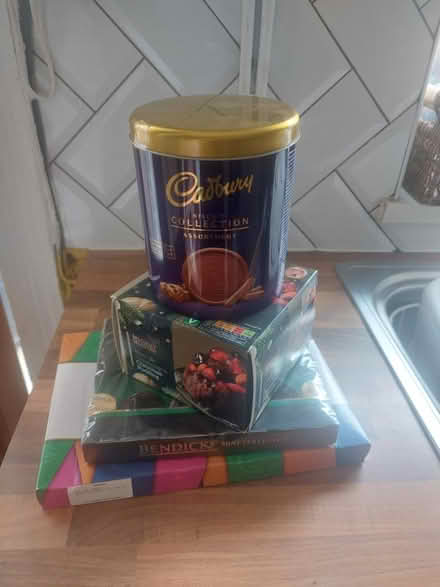 Photo of free Biscuits, Xmas pudding & mint choc (Wolverhampton WV3) #1