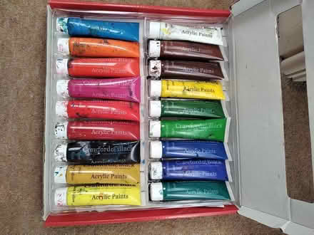 Photo of free Acrylic paints (Bromley South) #1