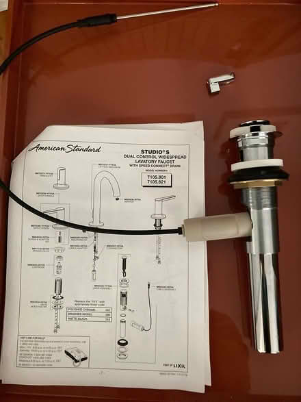 Photo of free Drain assembly for bathroom sink (Silver Spring, MD) #1