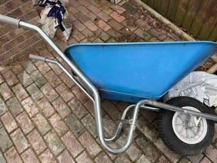 Photo of free Wheelbarrow ( flat tyre) (Saham Toney IP25) #2