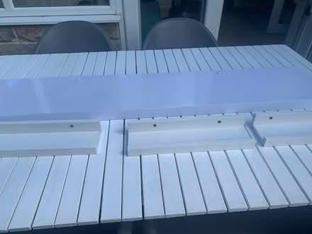 Photo of free 4floating white shelves (Idle Bradford) #1