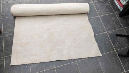 Photo of free Beige carpet remnant 4ft x 6.5ft (Landport, Lewes) #1