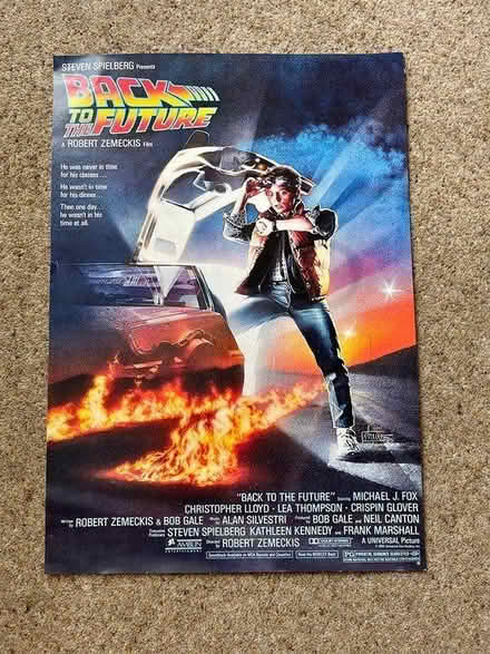 Photo of free Back To The Future Poster (Lenton NG7) #1