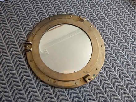 Photo of free Brass porthole mirror (Croydon CR0) #3