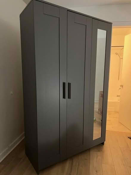 Photo of free Ikea Brimnes Wardrobe Gray (Hollywood) #1