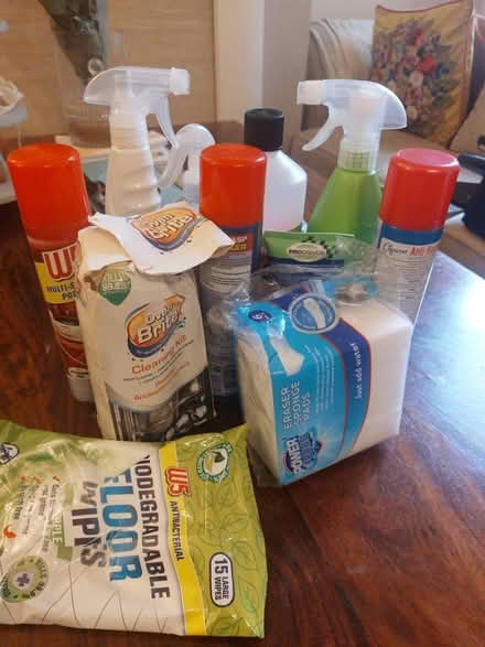 Photo of free Half used cleaning products (Wolverhampton WV3) #1