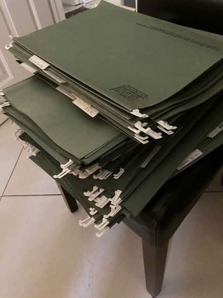 Photo of free Hanging files (Crowthorne RG45) #1