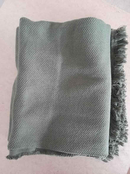 Photo of free Dark green IKEA blanket (Earlham NR5) #2