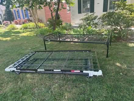 Photo of free Twin size trundle bed frame (Bethesda) #1