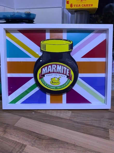 Photo of free Marmite art frame (Tower Hamlets E3 Bow Church) #1