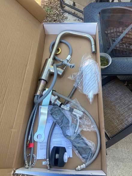 Photo of free Kitchen sink faucet (NE Park Hill) #1