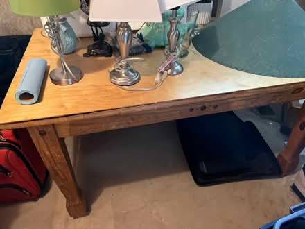 Photo of free Large Wooden Table (Ayer) #1