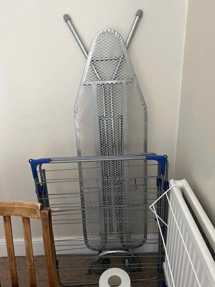Photo of free Ironing board and clothes rack (Clifton) #1