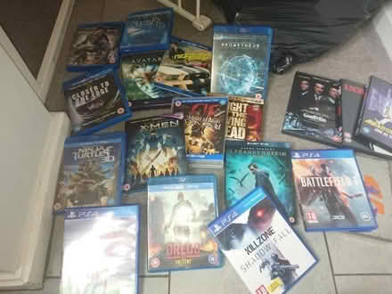 Photo of free Blueray dvds & ps4 games & dvds (Southfields) #1